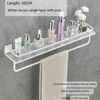 White 60 Long With Rod