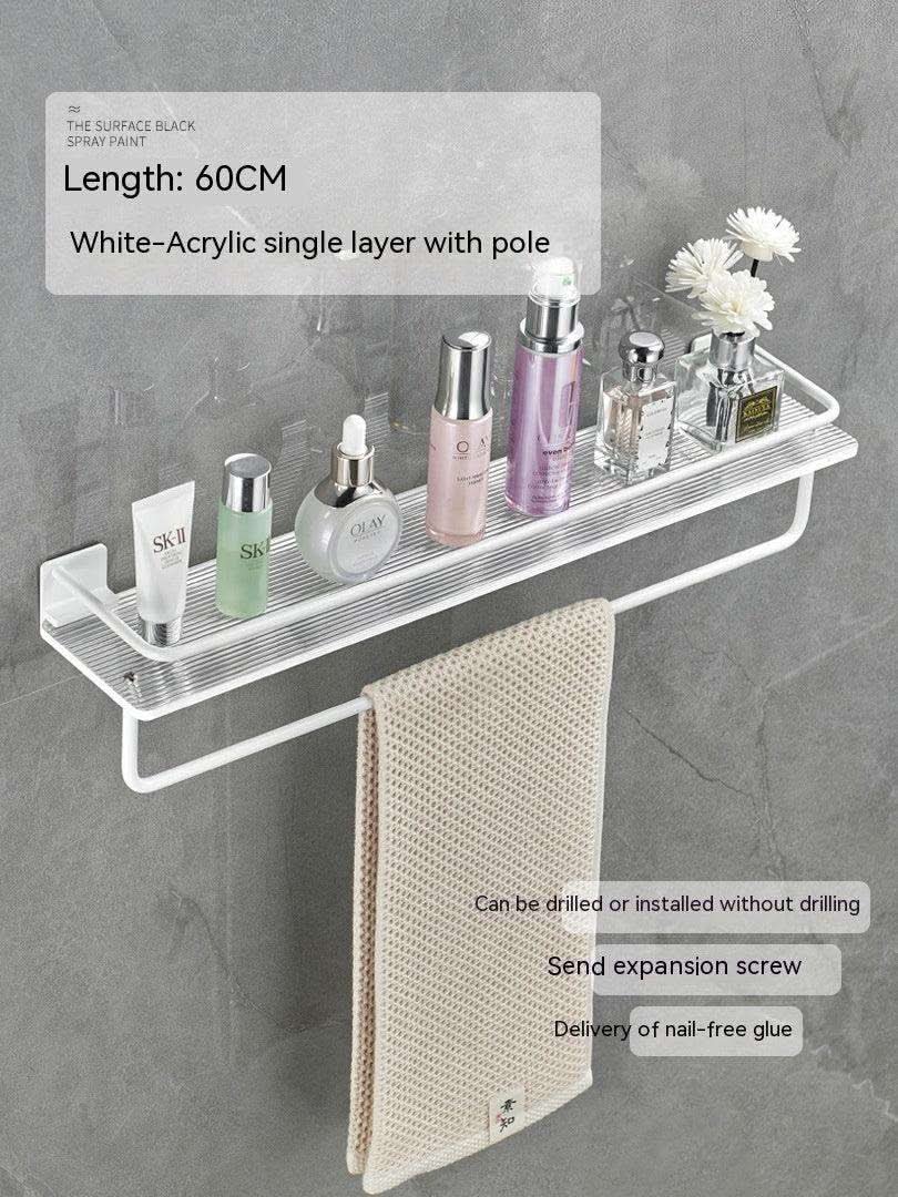 Acrylic Bathroom Storage Rack Bathroom Towels Storage Rack Fendax 0