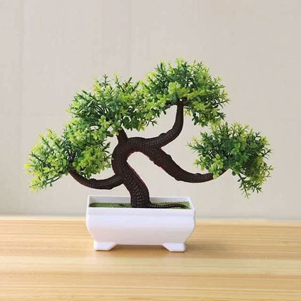 Artificial Potted Green Small Arborous Plants Fendax 0