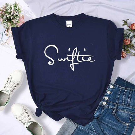 Retro Printed T-shirt Women's Summer Fashion Fendax 0