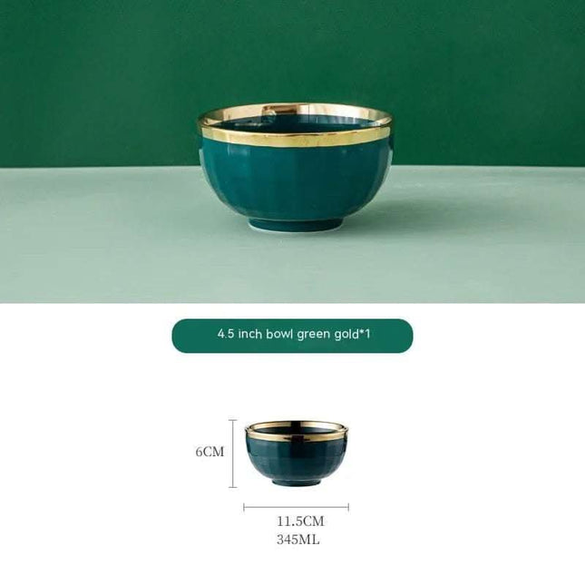 Light Luxury Nordic Creative Home Ceramic Rice Bowl Fendax 0