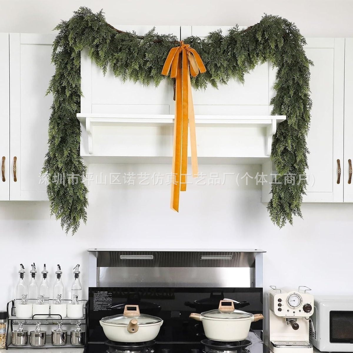 Christmas Pine Needle Garland