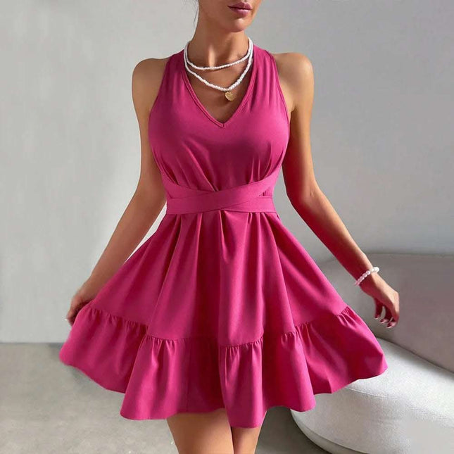 Summer Fashion Personalized Halter Dress Women Fendax 0