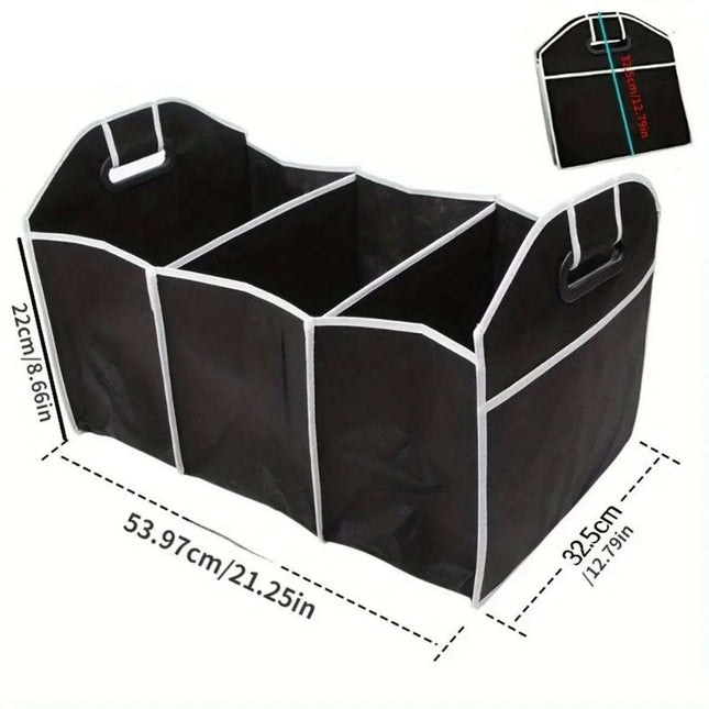 Car Multi-Pocket Trunk Organizer Large Capacity Folding Storage Bag Trunk Stowing And Tidying Trunk Organizer Car Accessories Fendax 5