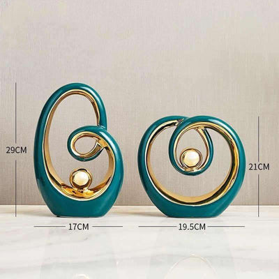 Modern Minimalist Ceramic Ornaments Light Luxury Home Fendax 0