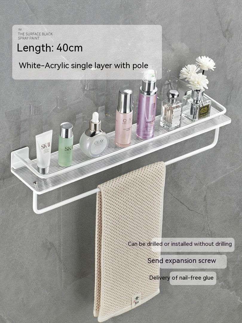 Acrylic Bathroom Storage Rack Bathroom Towels Storage Rack Fendax 0