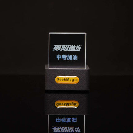 Trendy Mini Transparent WiFi Weather Clock Decoration Display Fendax 0