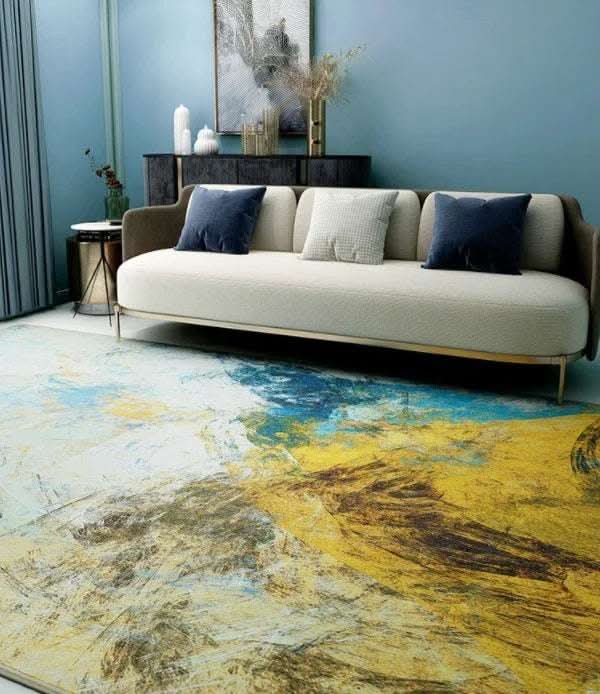 Sofa Coffee Table Polyester Light Luxury Carpet Fendax 0
