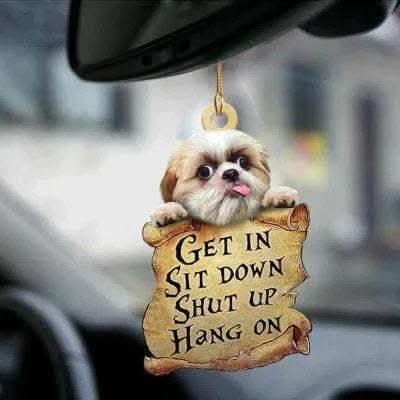 Car Dog Pendant Pendant, Car Key Backpack Accessories Fendax 0