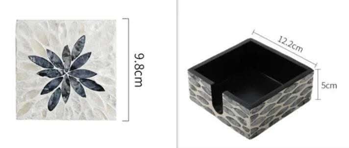 Light Luxury Wooden Decorative Bowl Mat Fendax 0