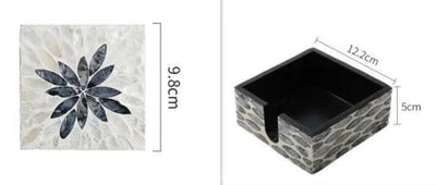 Light Luxury Wooden Decorative Bowl Mat Fendax 0