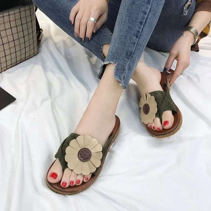 Summer Fashion Outerwear Bow Plywood Slippers Korean Fendax 0
