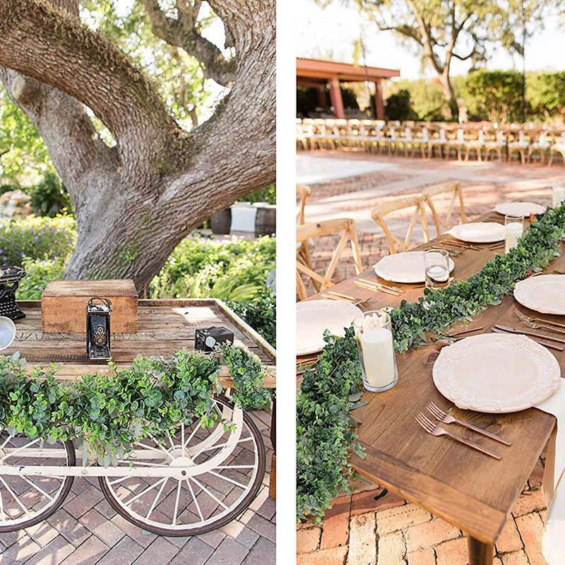 Home Decoration Fake Flower Plant Rattan