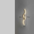 Black gold 60cm / White light