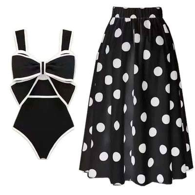 Bikini Suit Skirt Conservative Swimwear Women Fendax 0