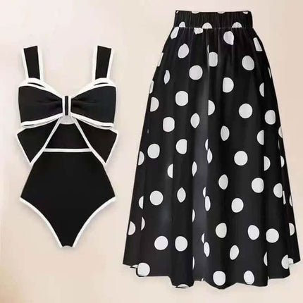 Bikini Suit Skirt Conservative Swimwear Women Fendax 0