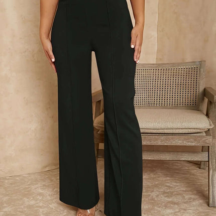 Fashion Personality Female Straight Flare Pants Fendax 0