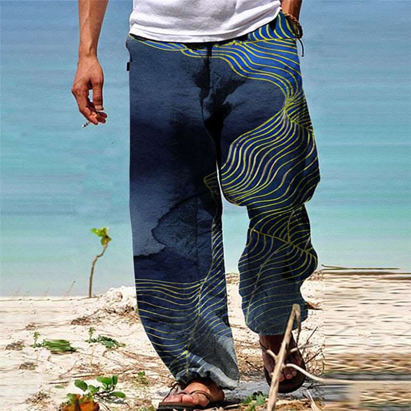 Men's Fashion Personalized Summer Beach Trousers Fendax 0