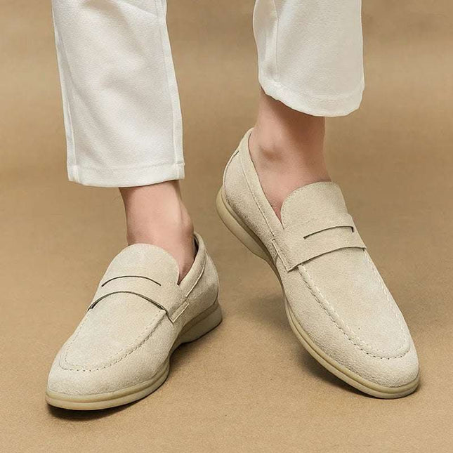 Men's Shoes Fashion Slip-on Plus Size Casual Leather Shoes Fendax 0