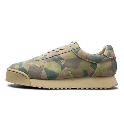 Handmade First Layer Cowhide German Training Shoes Genuine Leather Men's Casual Shoes Fendax 0
