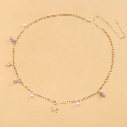Bohemian Beach Shell Waist Chain Fendax 0