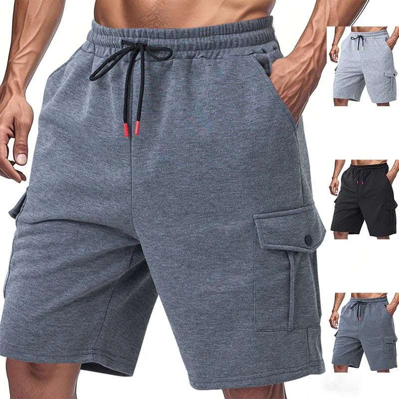 Heavy Loose Casual Multi-pocket Sports Cargo Shorts