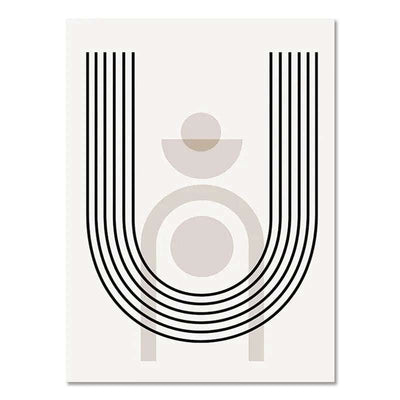 Abstract Bohemian Art Poster Ins Style Living Room Airbrushed Painting For Decoration Fendax 0