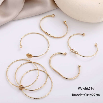 Creative Simple Temperament Lady Twisted Hip Hop Style Bracelet Fendax 0