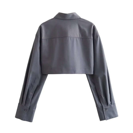 Short Pocket Lapels Short Shirt Fendax 0
