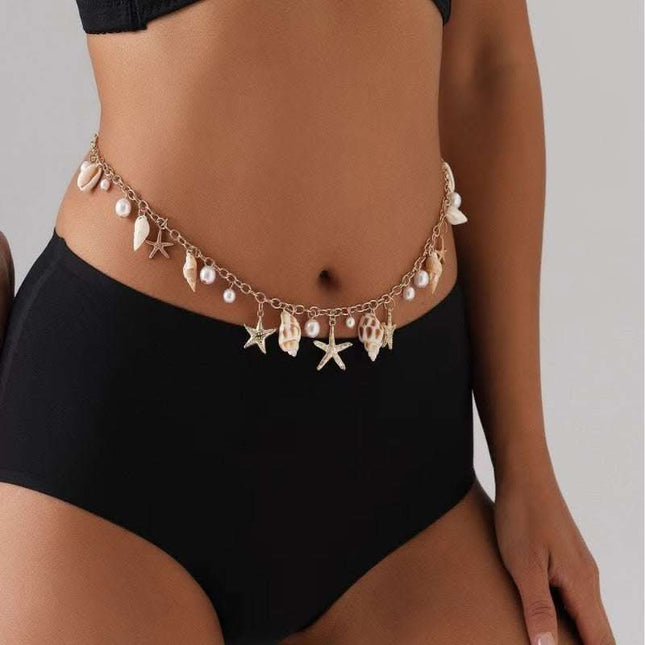 Bohemian Beach Shell Waist Chain Fendax 0