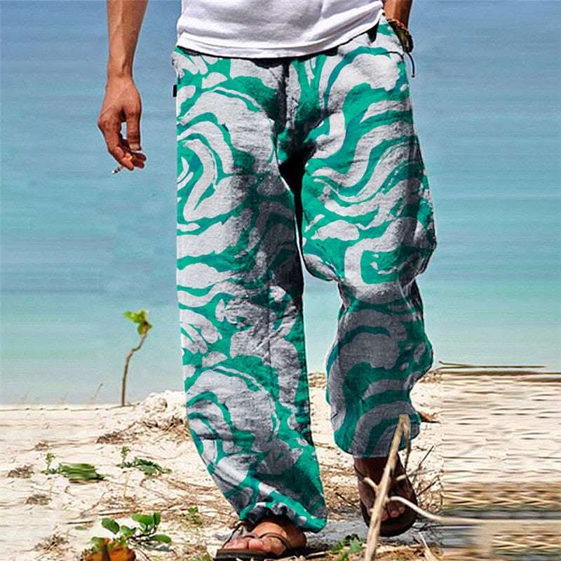 Men's Fashion Personalized Summer Beach Trousers Fendax 0