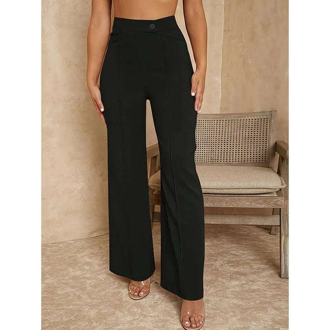 Fashion Personality Female Straight Flare Pants Fendax 0