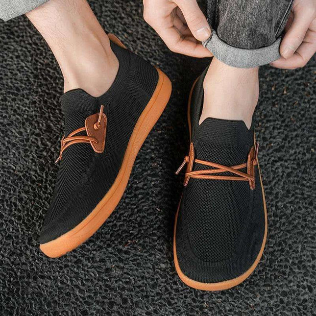 Breathable Mesh Surface Flying Woven Sports Casual Shoes Trendy Running Shoes Fendax 0