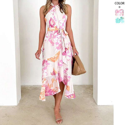 Spring And Summer Fashion Elegant Tied Dress Fendax 0