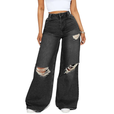 Women's Wide-leg Jeans Fendax 0