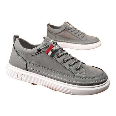 Casual Men's Sneakers High-end Versatile Canvas Sneakers Bandage Dress Fendax 0