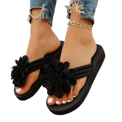 Flower Flip-flops Casual And Lightweight Beach Shoes Fendax 0