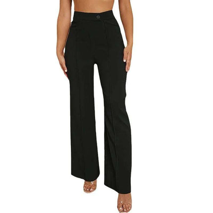 Fashion Personality Female Straight Flare Pants Fendax 0