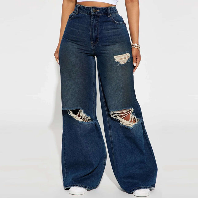 Women's Wide-leg Jeans Fendax 0
