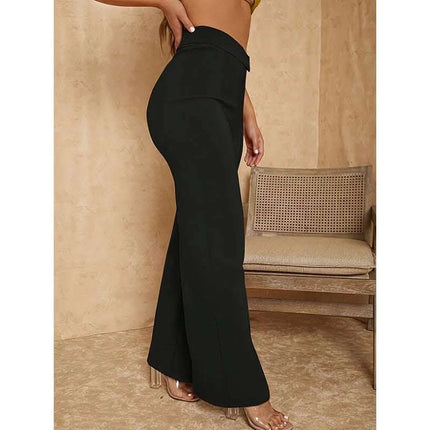 Fashion Personality Female Straight Flare Pants Fendax 0