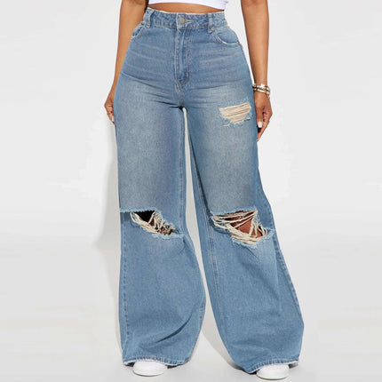 Women's Wide-leg Jeans Fendax 0
