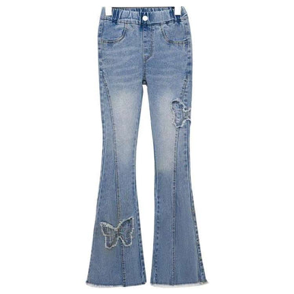 Denim Bell-bottom Pants Casual Children Pants Fendax 0