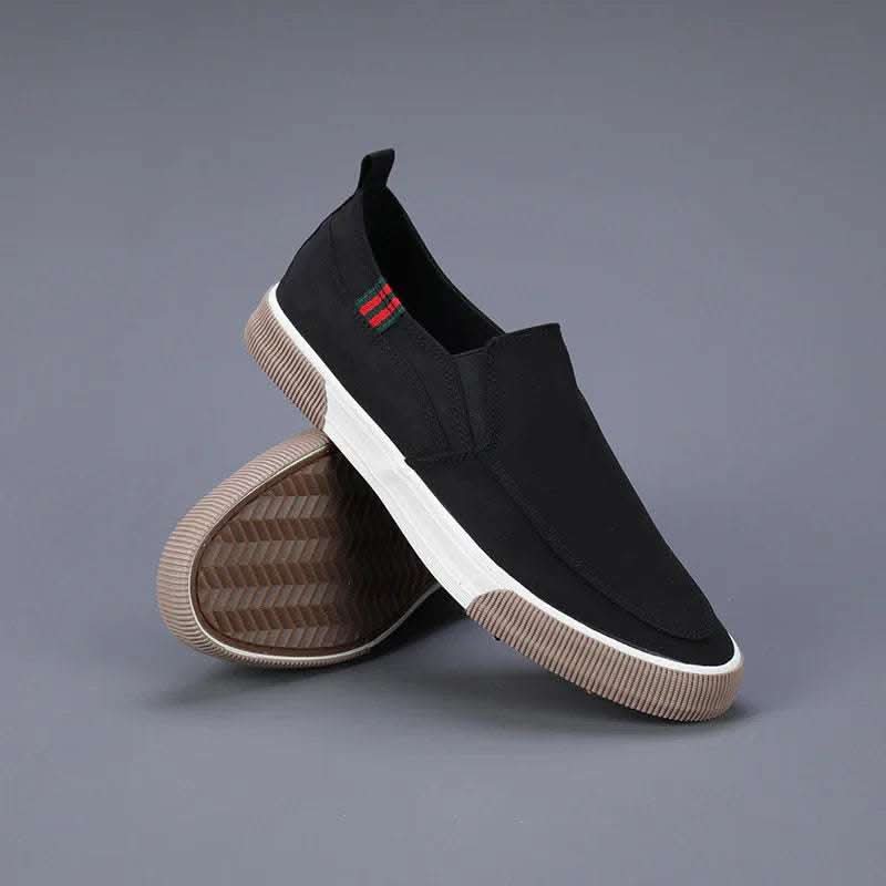 Plus Size Men's Canvas Shoes Lightweight Breathable Linen