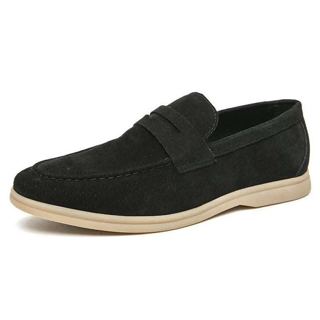 Men's Shoes Fashion Slip-on Plus Size Casual Leather Shoes Fendax 0