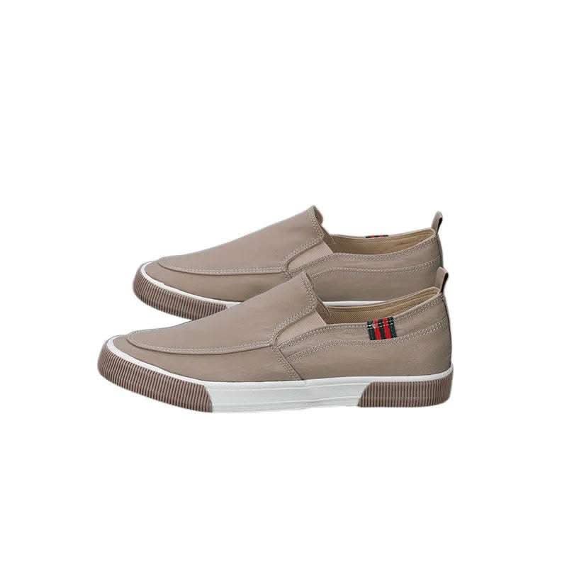 Plus Size Men's Canvas Shoes Lightweight Breathable Linen Fendax 0