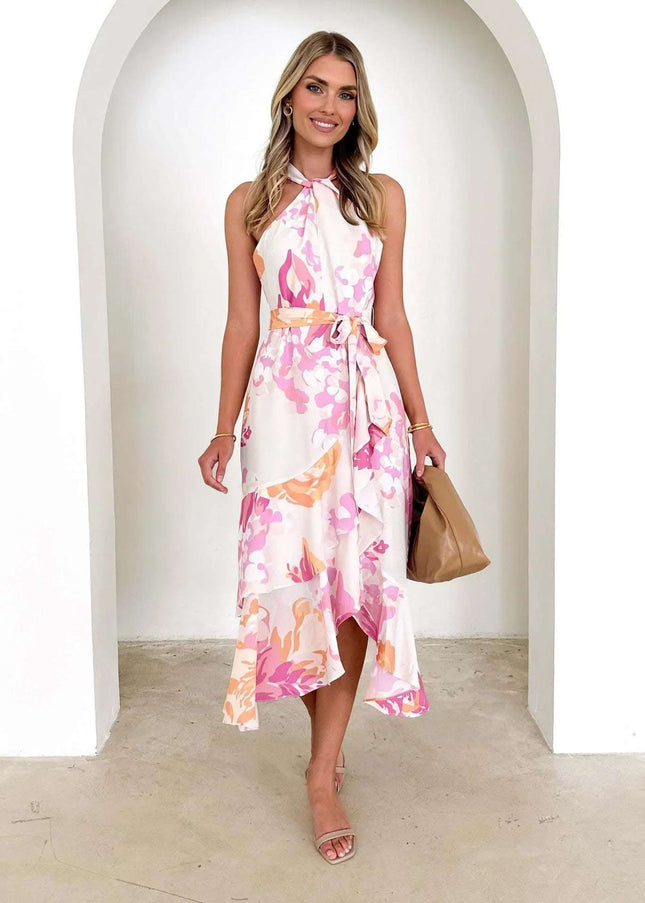 Spring And Summer Fashion Elegant Tied Dress Fendax 0