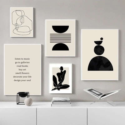 Abstract Bohemian Art Poster Ins Style Living Room Airbrushed Painting For Decoration Fendax 0