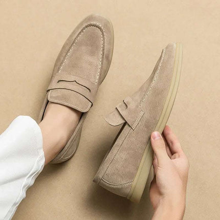 Men's Shoes Fashion Slip-on Plus Size Casual Leather Shoes Fendax 0