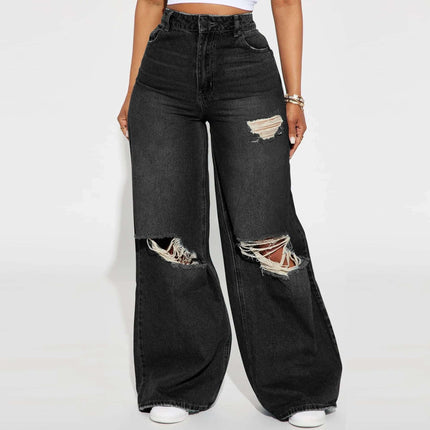 Women's Wide-leg Jeans Fendax 0