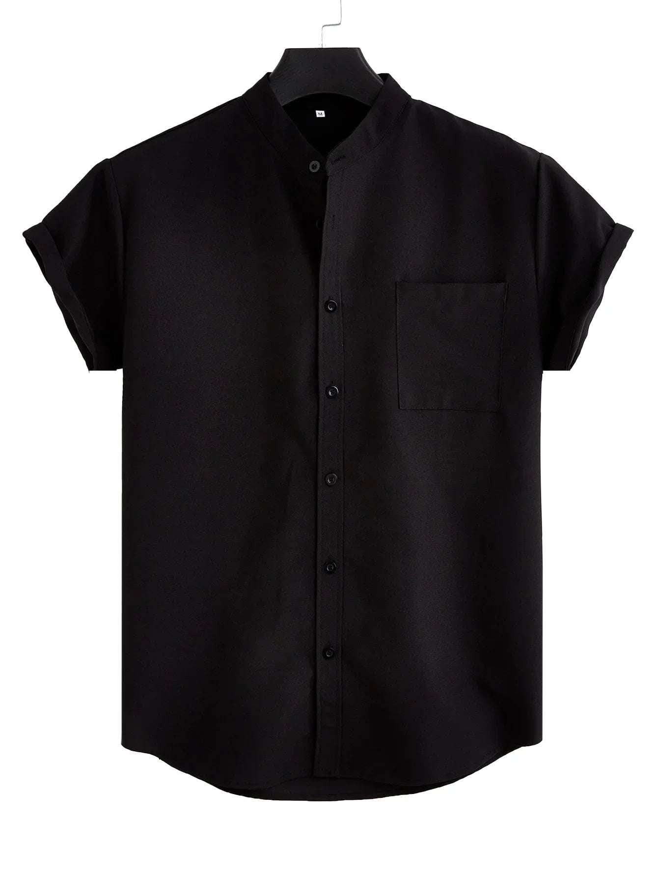 Men's Solid Color Casual Shirt With Pocket Fendax 0
